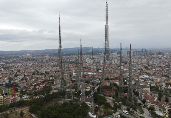 Çamlıca Tepesi Anten Kirliliği