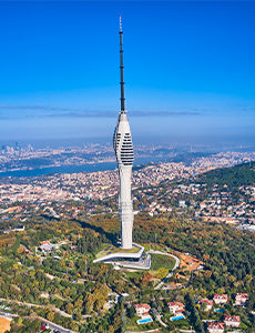 İnsansı robot Sophia İstanbul'da: Çamlıca Kulesi’nde radyo yayını yapacak